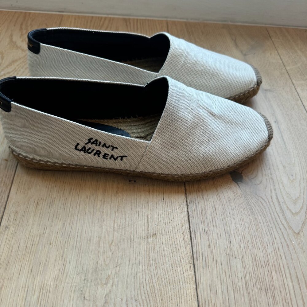 Saint Laurent Men's Espadrilles Sz 43.5 - Picture 4 of 6